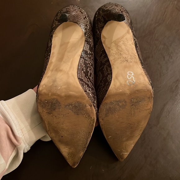 Steve Madden Snakeskin-style high heels - Picture 4 of 7